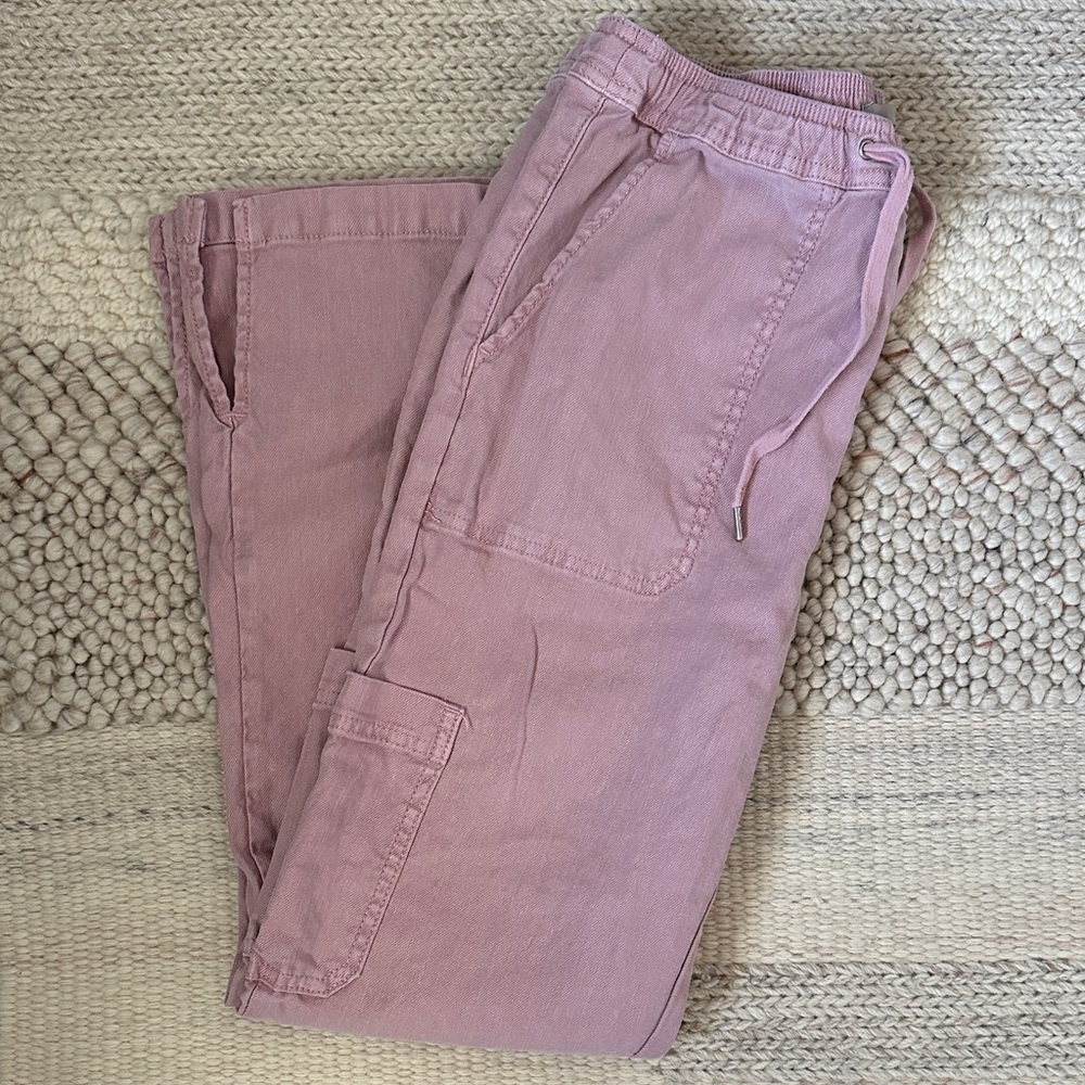 Hudson Jean Mauve Pink Cargo pants